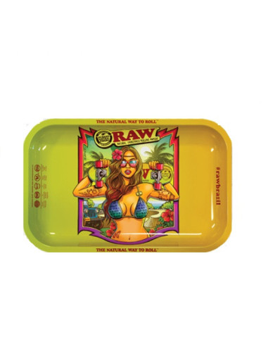 BANDEJA METALICA RAW MEDIANA BRAZILIAN GIRL 1 UDS