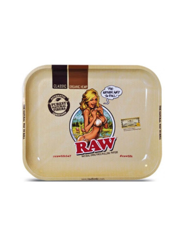 BANDEJA METALICA RAW GRANDE GIRL 1 UDS