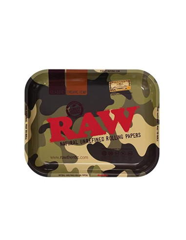 BANDEJA METALICA RAW GRANDE CAMUFLAJE 1 UDS