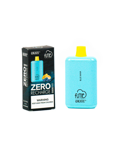 FUME VAPE BLUE NANA 0% NIC 10.000 PUFF RECHARGE