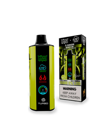 FUME VAPE NICKY JAM MANGO KIWI EL GANADOR 0% NIC 15.000 PUFF