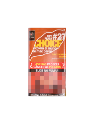 TABACO CHOICE RIPE PEACH 40 GRS