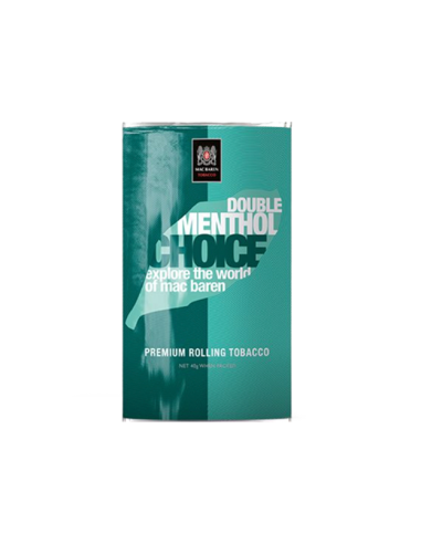 TABACO CHOICE DOUBLE MENTHOL 40 GRS