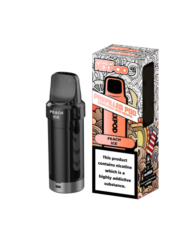 NEXPOD RECARGA PEACH ICE 5000 PUFF