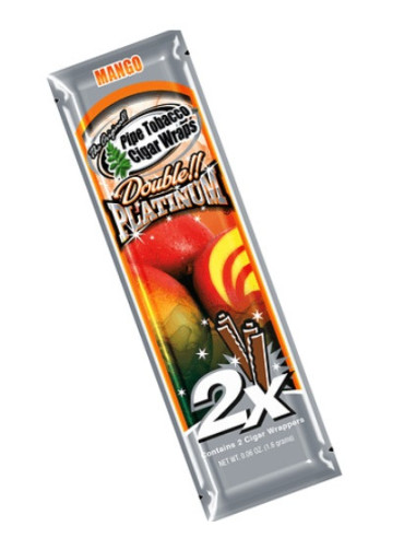 Display De Blunt Wrap Platinum Mango 25uds | TBR Distribuciones