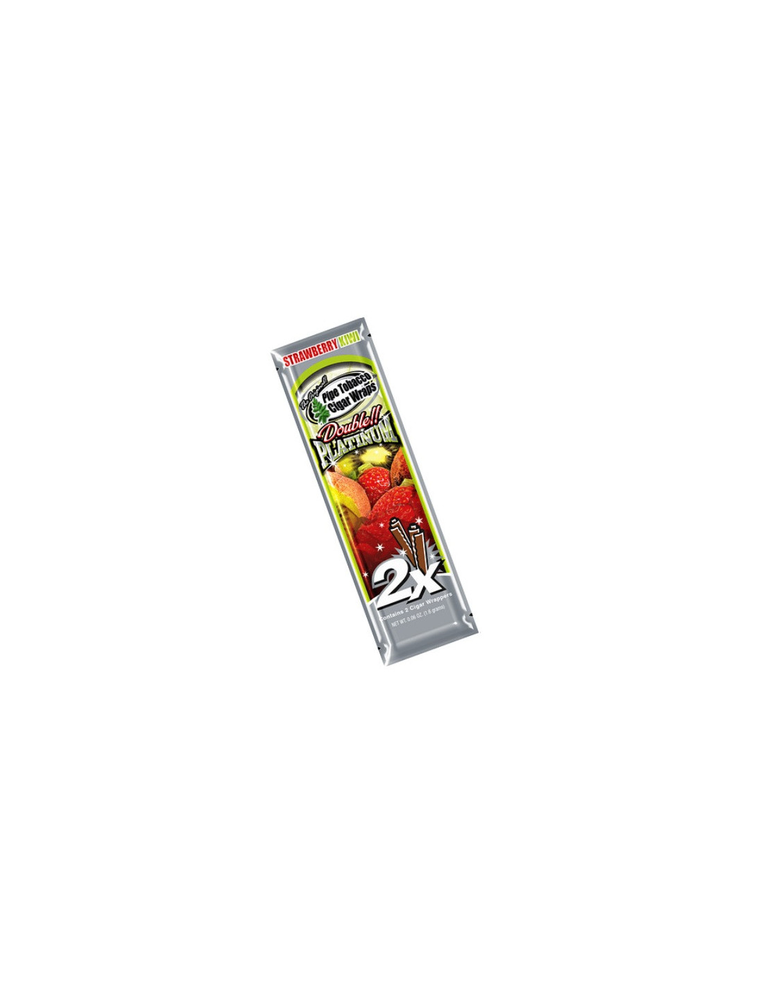 Display De Blunt Wrap Platinum Strawberry Kiwi 25uds | TBR Distribuciones